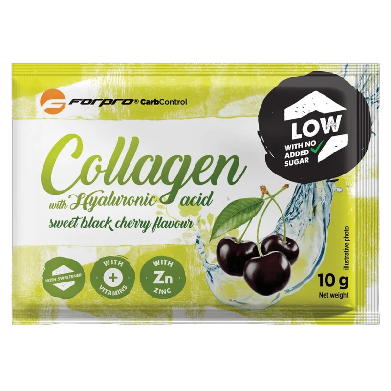 Collagen with Hyaluronic Acid Sweet Black Cherry 10gr