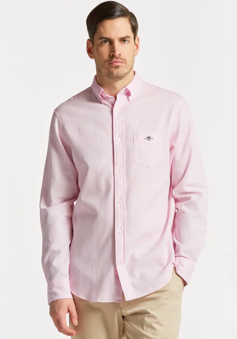 GANT Πουκάμισο της σειράς Honeycomb - 3230058 637 California Ροζ