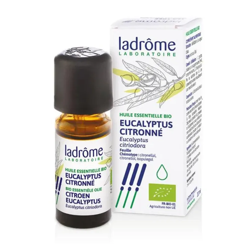 Ladrôme Organic Lemon Eucalyptus Essential Oil 10ml