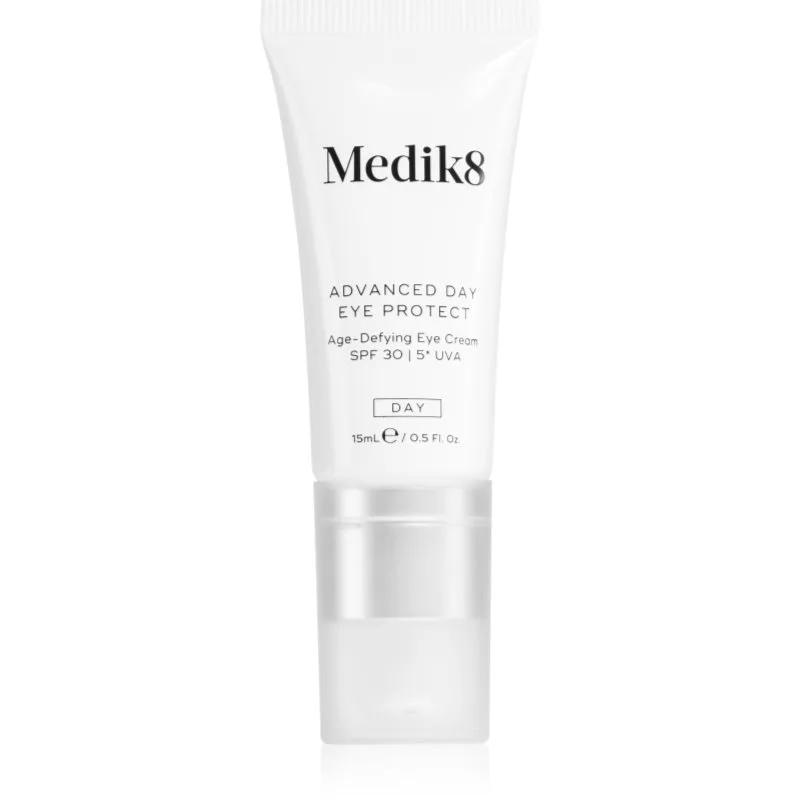 Medik8 Advanced Day Eye Protect αντιρυτιδική κρέμα ματιών που μειώνει το πρήξιμο και τους μαύρους κύκλους 15 ml