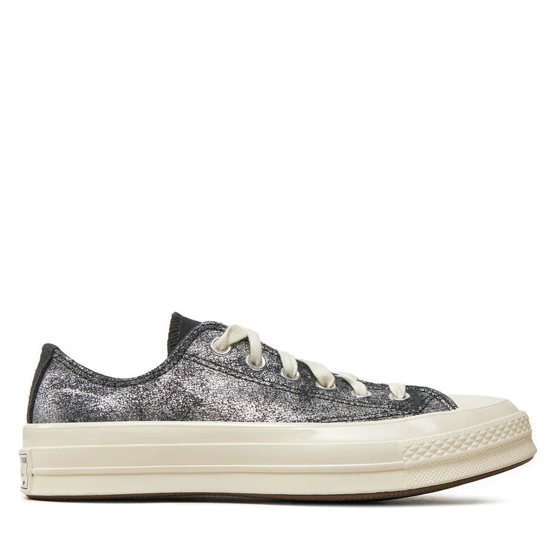 Sneakers Converse Chuck 70 Suede Shimmer Ox A10379C Γκρι