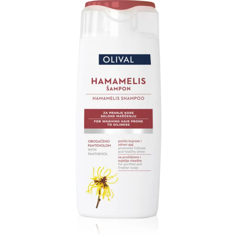 Olival Hamamelis σαμπουάν για λιπαρό δέρμα του τριχωτού της κεφαλής 250 ml