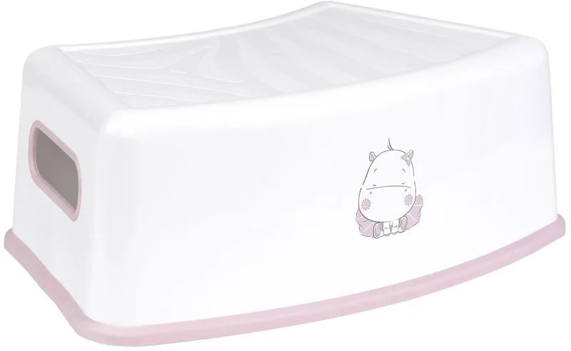 Kikkaboo Υποπόδιο Hippo Ροζ (31405010002)