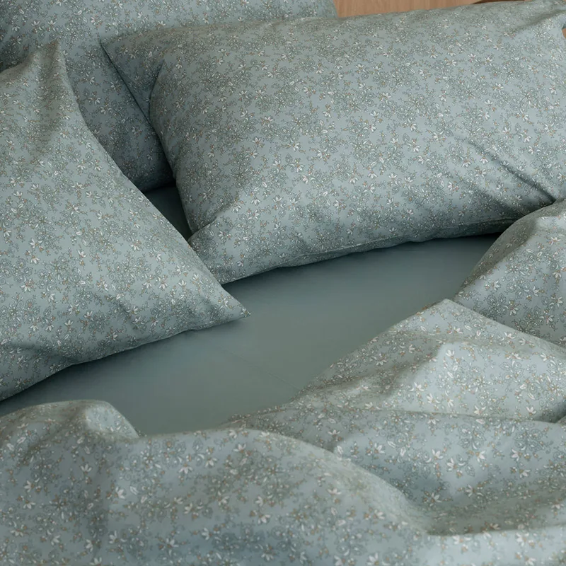Παπλωματοθήκη Μεμονωμένη Υπέρδιπλη 230X250 Sunshine Cotton Feelings 928 Aqua (230x250)