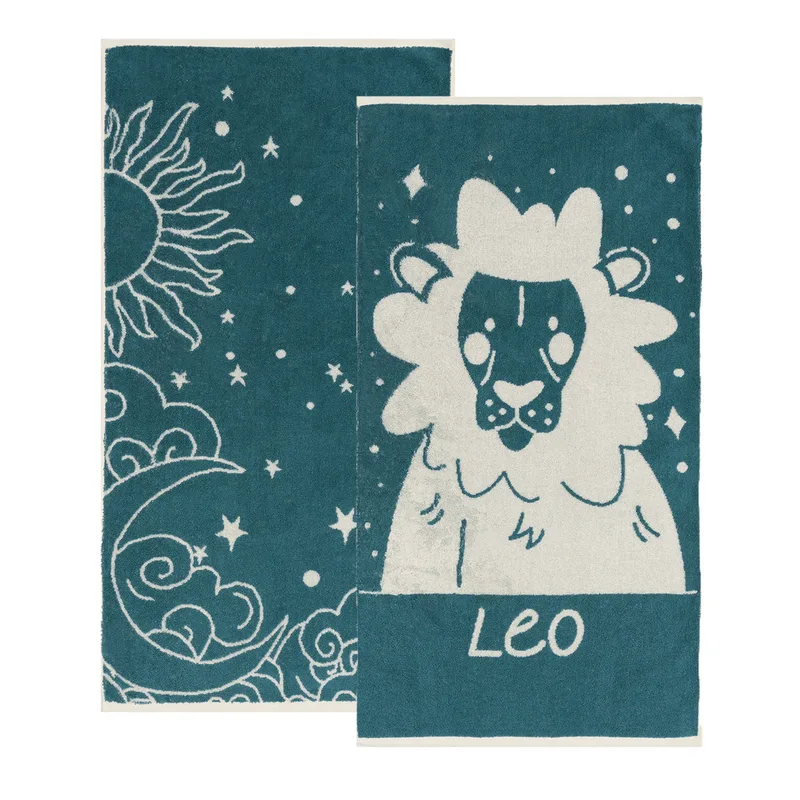 Πετσέτες Προσώπου (Σετ 2τμχ) Kentia Versus Zodiac Leo 500gsm