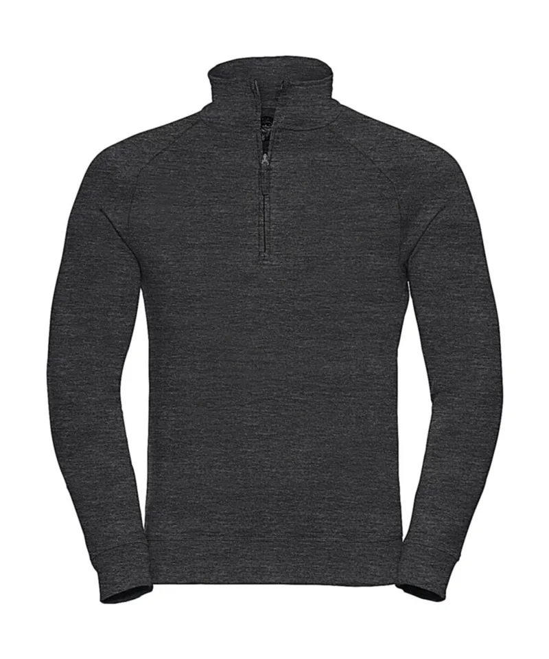 Ανδρικό Φούτερ 1/4 Zip Russell R-282M-0 Grey Marl