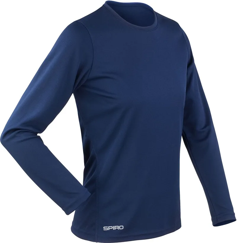 Γυναικείο Αθλητικό Μακρυμάνικο T-Shirt S254F Spiro Navy