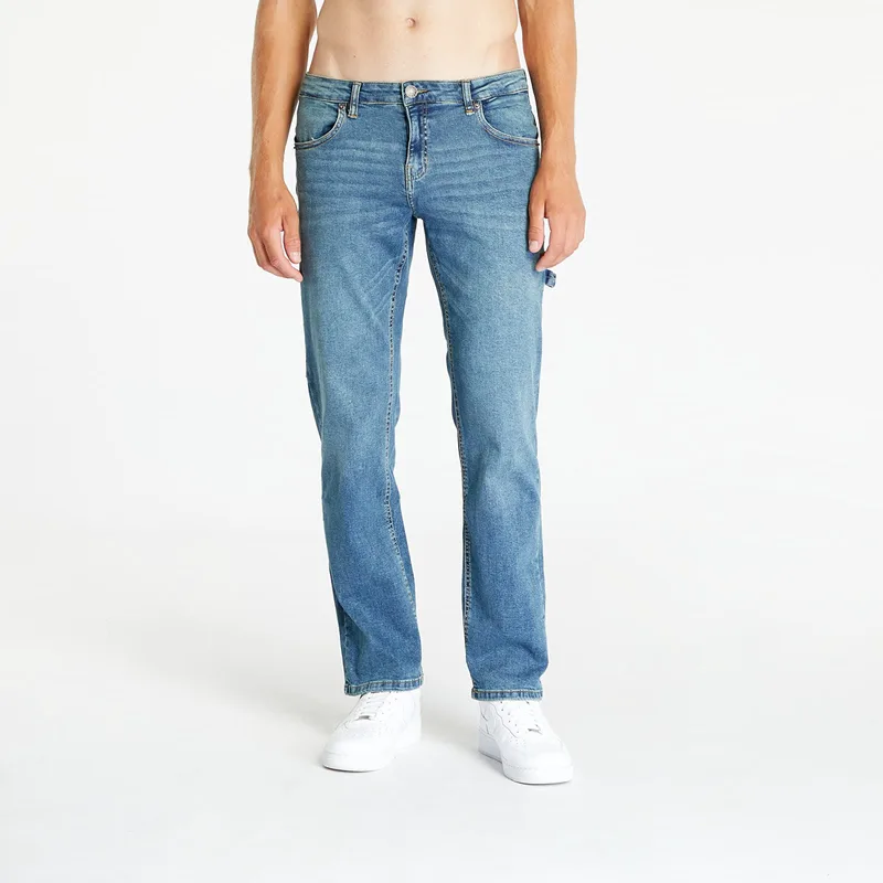 Τζιν Urban Classics Carpenter Back Jeans Sand Destroyed Washed W30