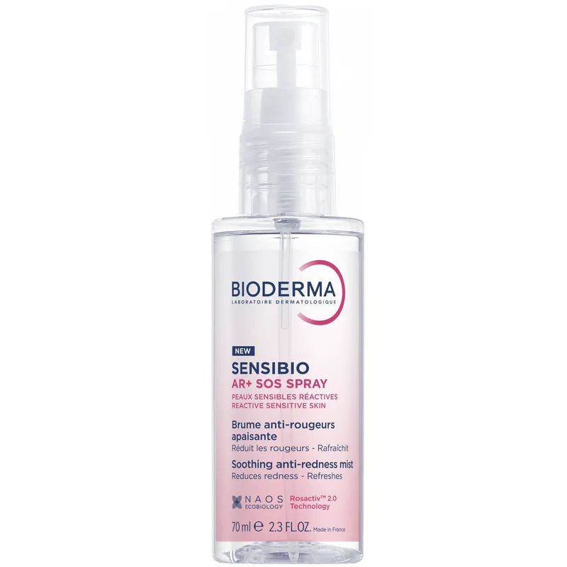 Bioderma Sensibio AR+ SOS Spray Soothing Anti-Redness Mist Καταπραΰντικό Σπρέι Κατά της Ερυθρότητας για Ευαίσθητο & Αντιδραστικό Δέρμα 70ml