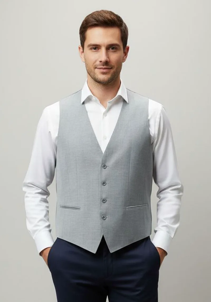 BOSS Γιλέκο της σειράς H Huge - 50557397 041 Open Grey