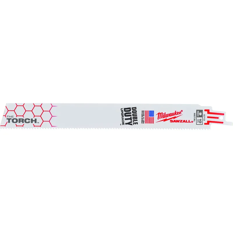 Λάμα Σπαθοσέγας Μέταλλου Βαρέως Τύπου 230x10mm MILWAUKEE THE TORCH 5Τμχ