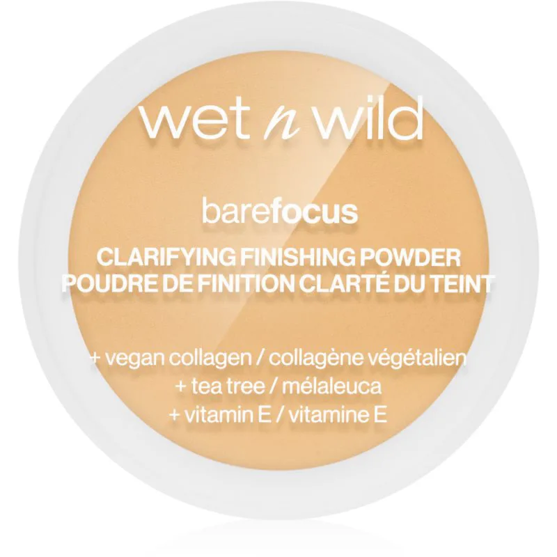 Wet n Wild BareFocus Clarifying Finishing Powder ματ πούδρα απόχρωση Light/Medium 6 γρ