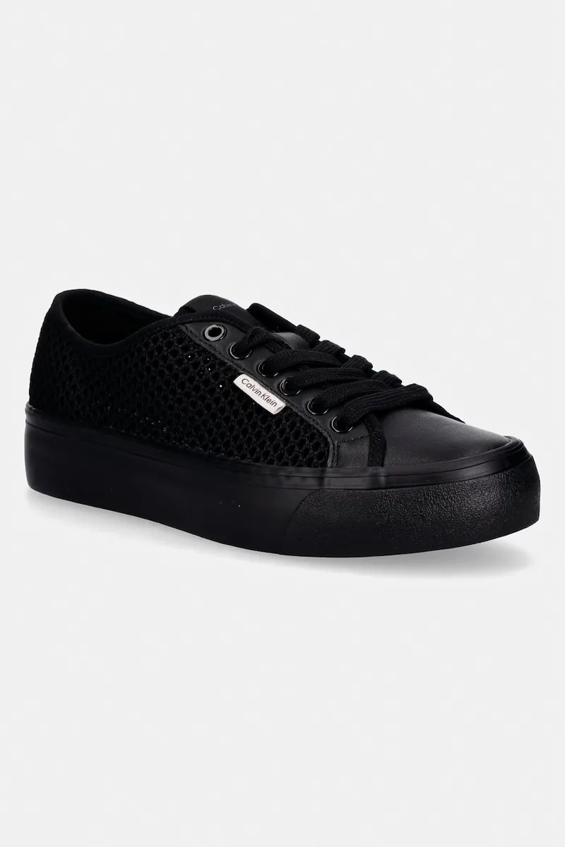 Calvin Klein VULC FLATF LACE UP LIN MESH sneakers Γυναικεία