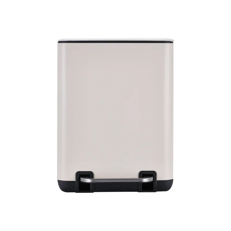 ESTIA ΧΑΡΤΟΔΟΧΕΙΟ ΜΠΑΝΙΟΥ CUBIC SOFT CLOSE 6lt IVORY