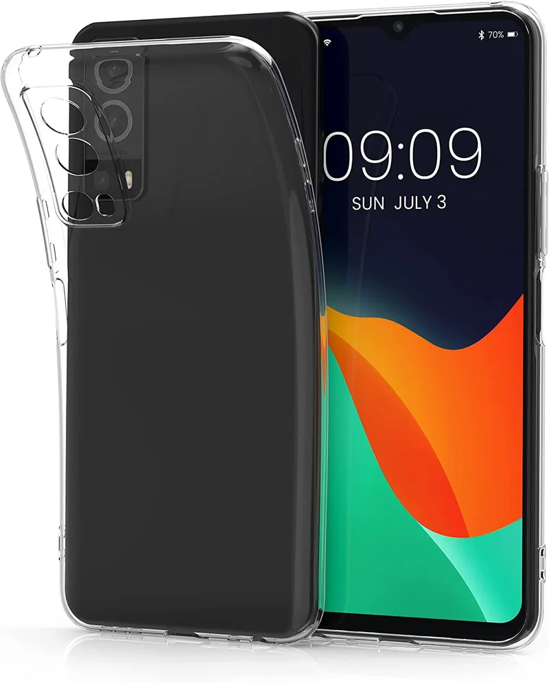 KWmobile Διάφανη Θήκη Σιλικόνης Vivo Y72 5G - Transparent (60147.03)