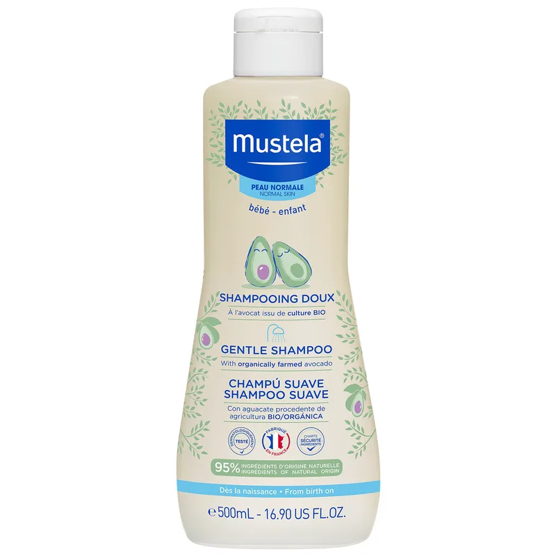 Mustela Gentle Shampoo 500ml Βρεφικό Σαμᴨουάν Χωρίς Δάκρυα 1 Τεμάχιο