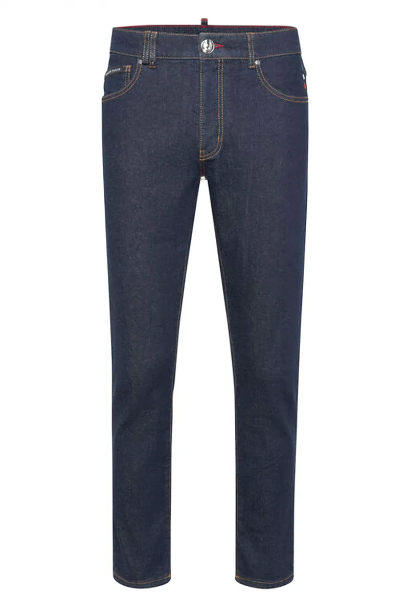 PHILIPP PLEIN ΠΑΝΤΕΛΟΝΙ JEANS SKINNY ΜΠΛΕ