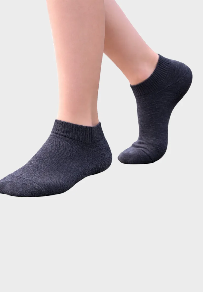 Κάλτσες Sport Sneaker Dimi Socks Βαμβακερές Ανθρακί DS5003-4-Ανθρακί