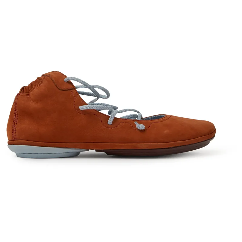 CAMPER Right - Μποτάκια Για Γυναικεία - Κόκκινο, Μέγεθος , Suede