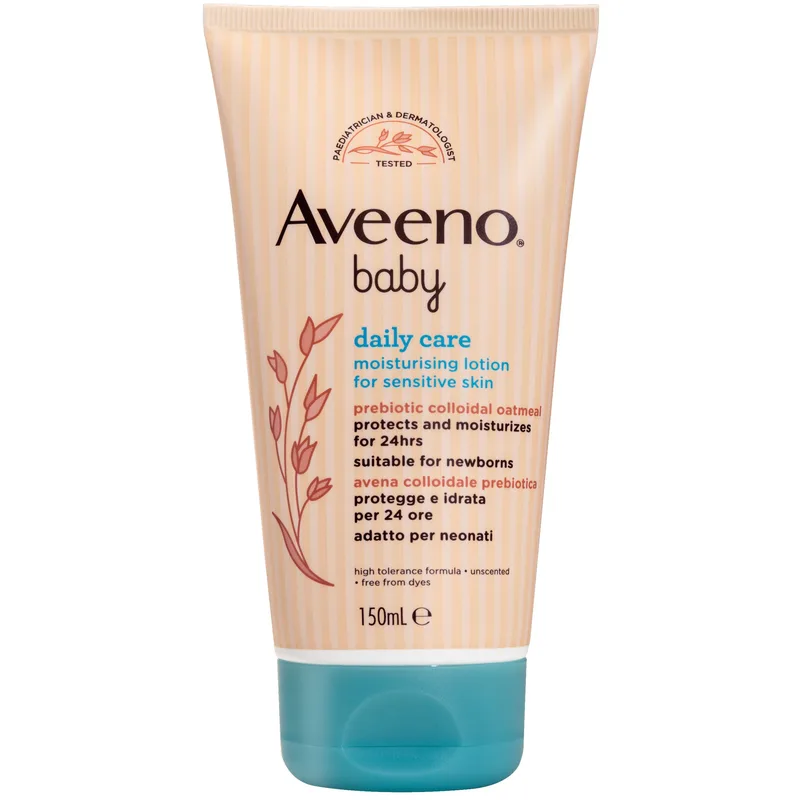 Aveeno Baby Daily Care Moisturising Lotion Καθημερινή Ενυδατική Λοσιόν για Μωρά 150ml