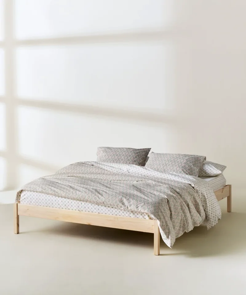 Κουβερλί Μονό Kentia Trubi 14 Green- Ροζ- White 160x240