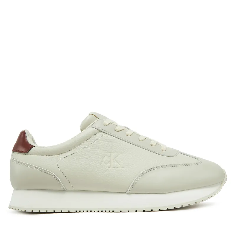 Αθλητικά Calvin Klein Jeans Runner Laceup Tc YM0YM01187 Μπεζ