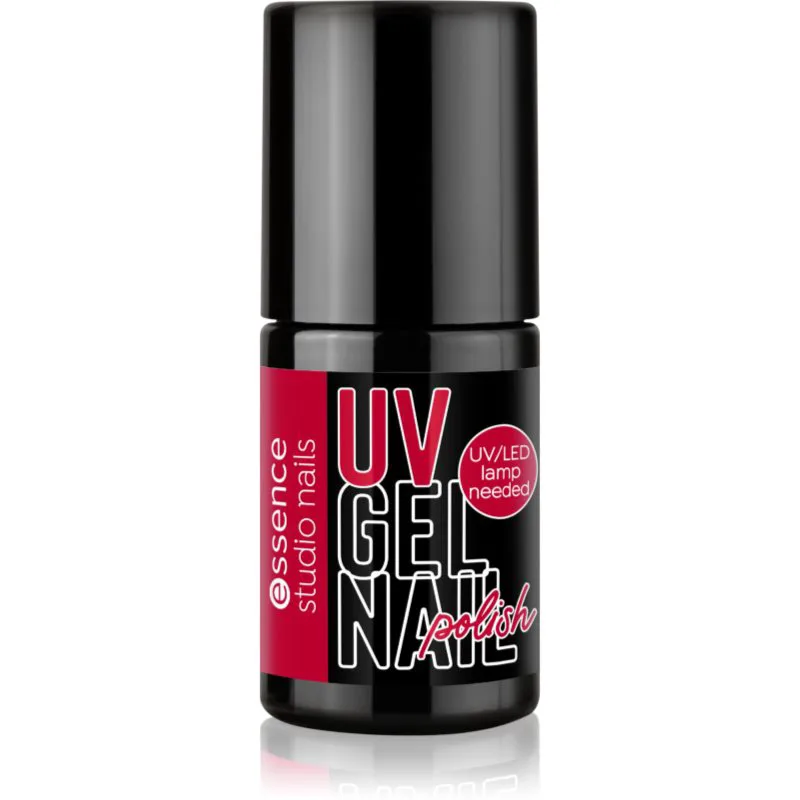 essence studio nails UV GEL NAIL τζελ βερνίκι νυχιών με τη χρήση των UV/LED λαμπτήρων απόχρωση 06 signature RED 5 ml
