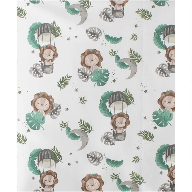 Σεντόνι Λίκνου 80x110 Dimcol Lion 534 Green 80x110