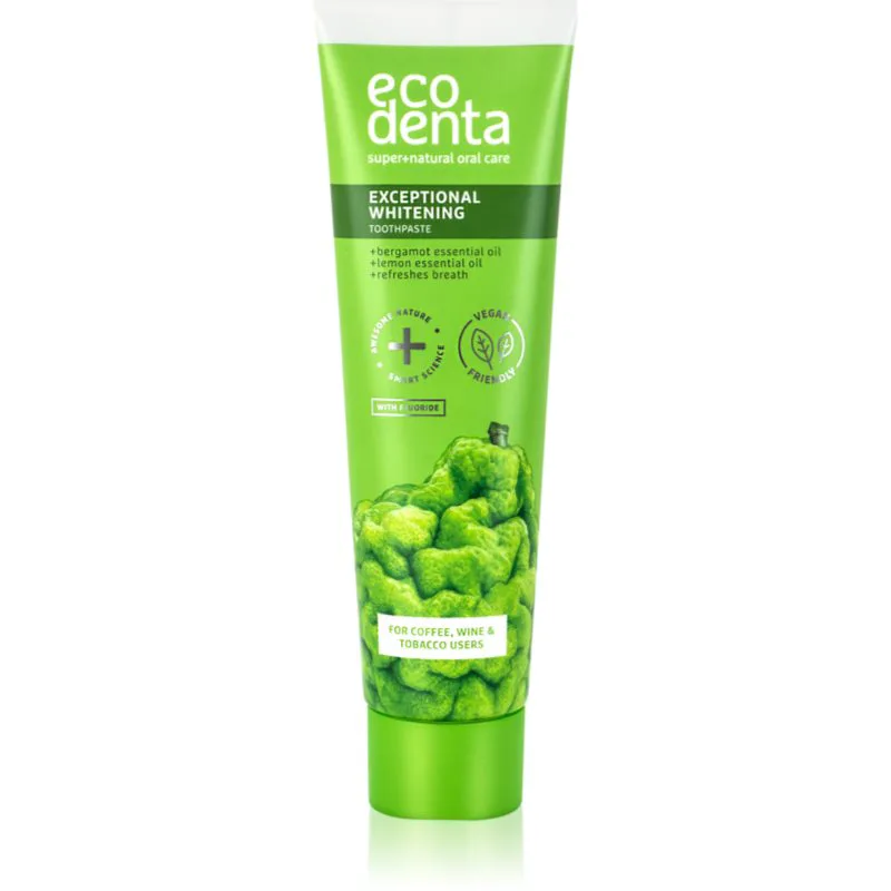 Ecodenta Exceptional Whitening λευκαντική οδοντόκρεμα 100 ml