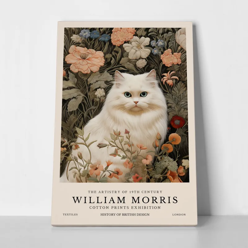 Πινακας σε καμβά WILLIAM MORRIS - CAT 4