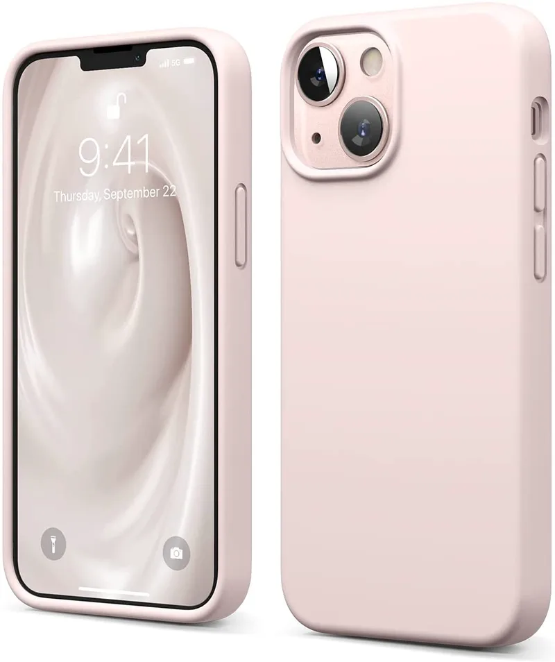 Elago Premium Θήκη Σιλικόνης Apple iPhone 13 mini - Lovely Ροζ (ES13SC54-LPK)