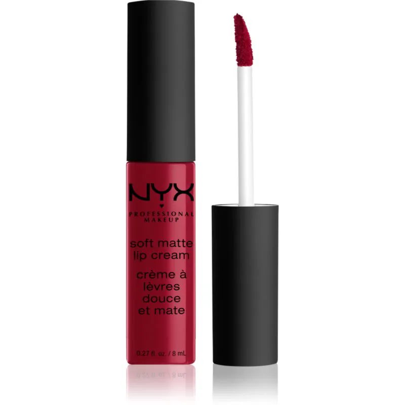 NYX Professional Makeup Soft Matte Lip Cream Υγρό ματ κραγιόν απόχρωση 10 Monte Carlo 8 ml