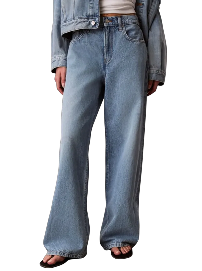 Γυναικείο Τζιν Γαλάζιο Calvin Klein LV047F662G-RJK