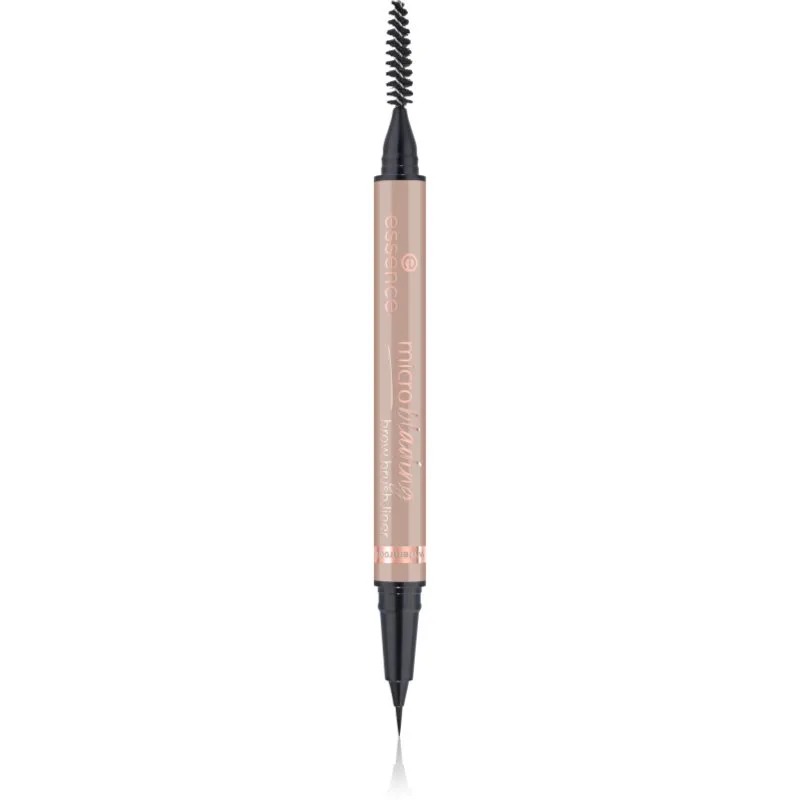essence Microblading μολύβι για τα φρύδια με βούρτσα απόχρωση Sofr Blonde 0.6 ml