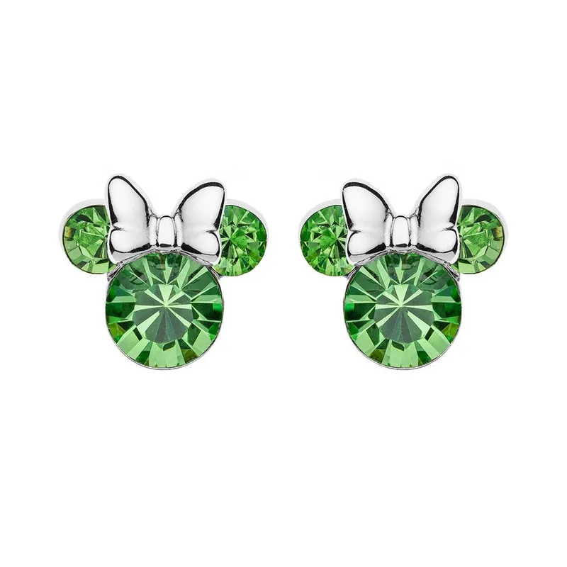 DISNEY Ασημένια Σκουλαρίκια Με τη Minnie Mouse ES00028SAUGL.CS