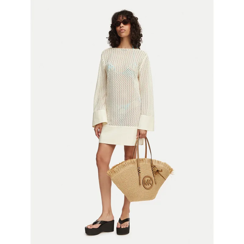 Τσάντα MICHAEL Michael Kors Isa 30S6S9FT9Y Μπεζ