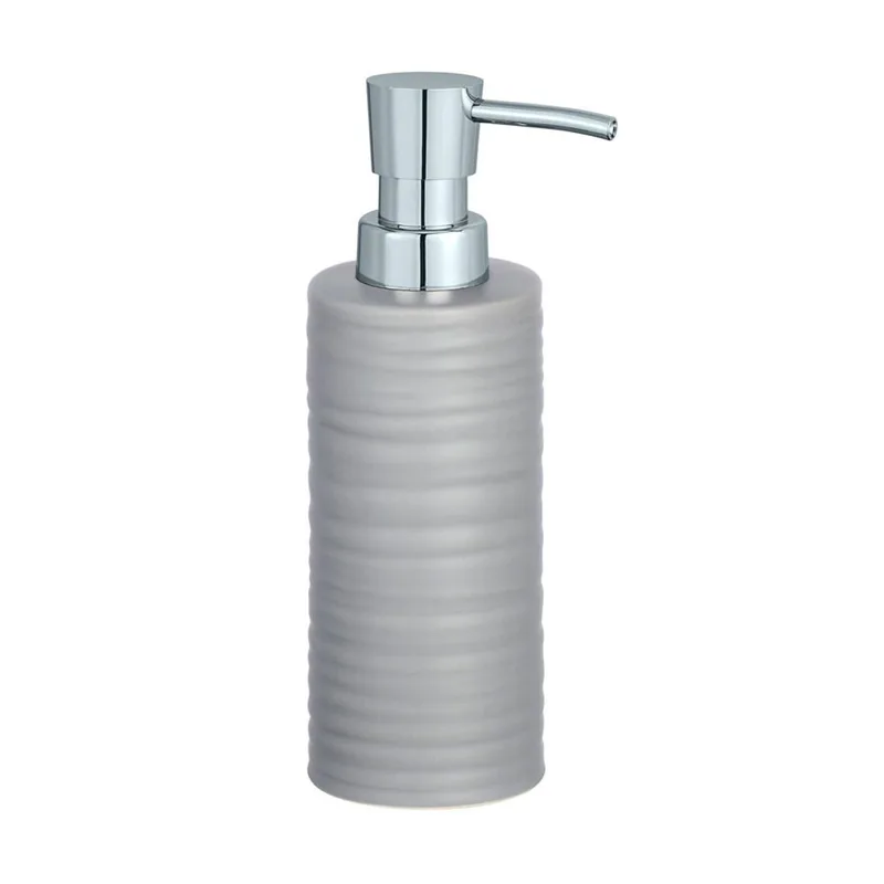 Dispenser Μπάνιου 260ml (Φ8x18.5) Wenko Mila Grey 23246100
