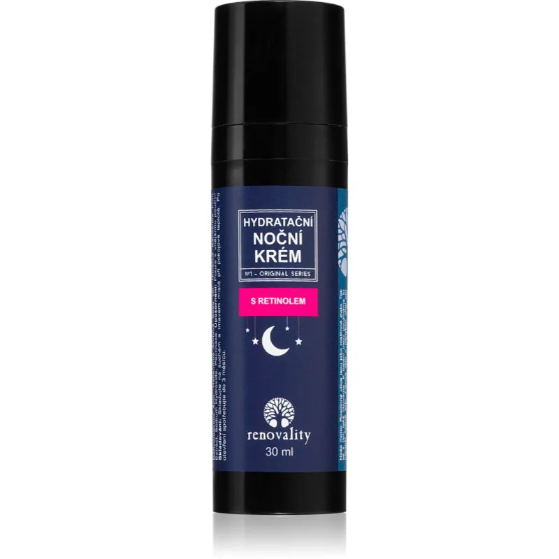 Renovality Hydrating night cream with retinol κρέμα ενάντια στις ρυτίδες 30 ml