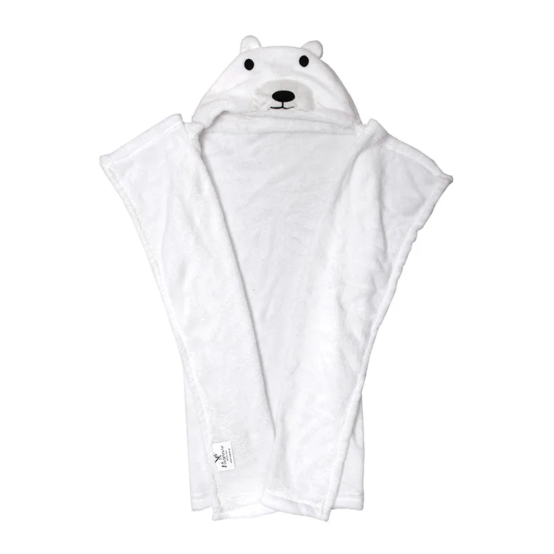 Κουβέρτα Fleece Αγκαλιάς 76X100 Viopros 85 Λευκό (76x100)
