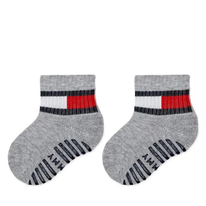 Κάλτσες μακριές Tommy Hilfiger 701226500 Γκρι