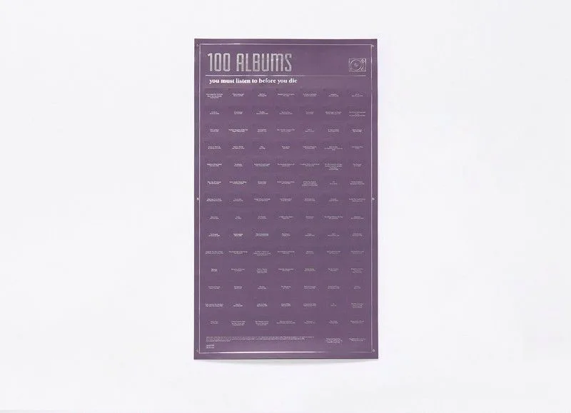 Πόστερ DOIY 100 albums you must listen to before you die