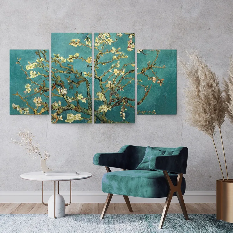Τετράπτυχος VAN GOGH ALMOND BLOSSOM