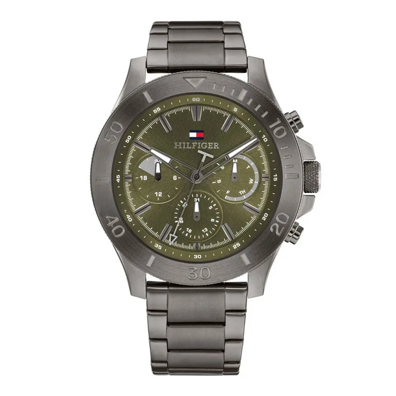 TOMMY HILFIGER Sport Grey Stainless Steel Bracelet 1792115