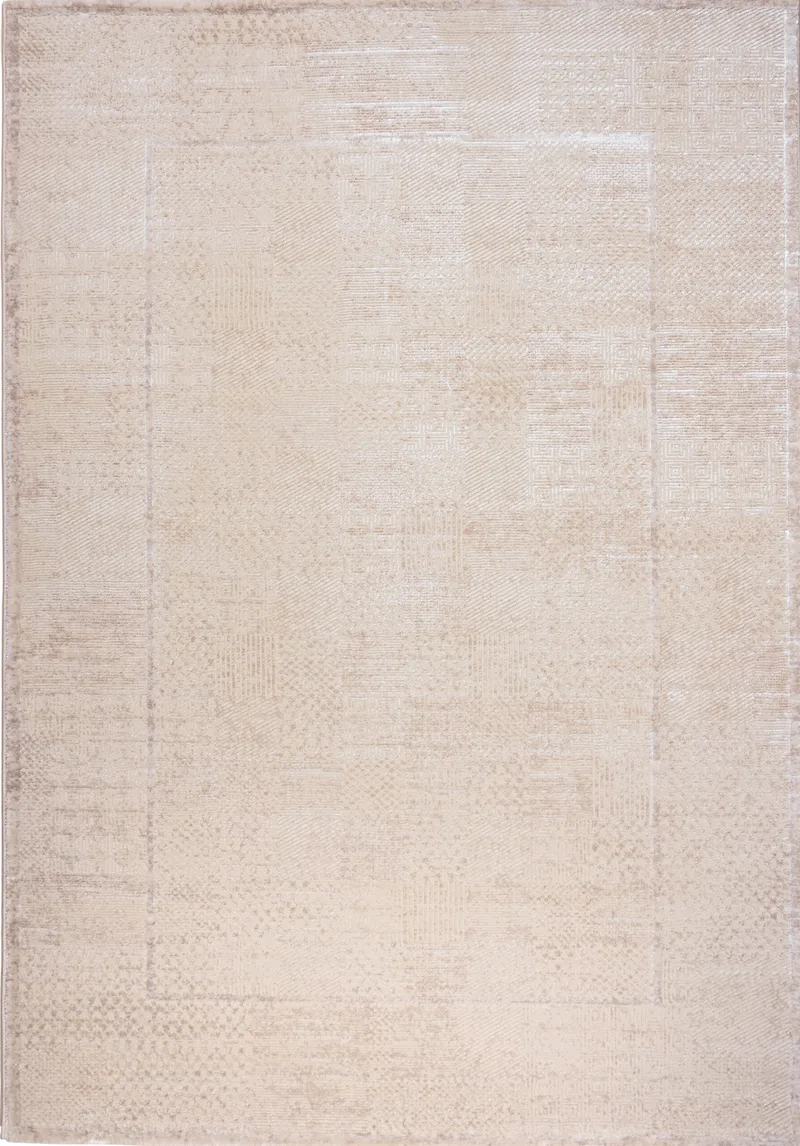 ΧΑΛΙ VELVET MODERN 9302/Cream - Klonaras Home Fashion 200cmx250cm