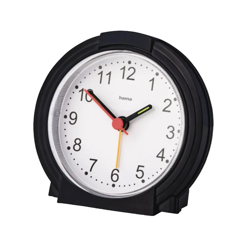 Ρολόγια τοίχου Hama Réveil classic noir/blanc fonction alarme