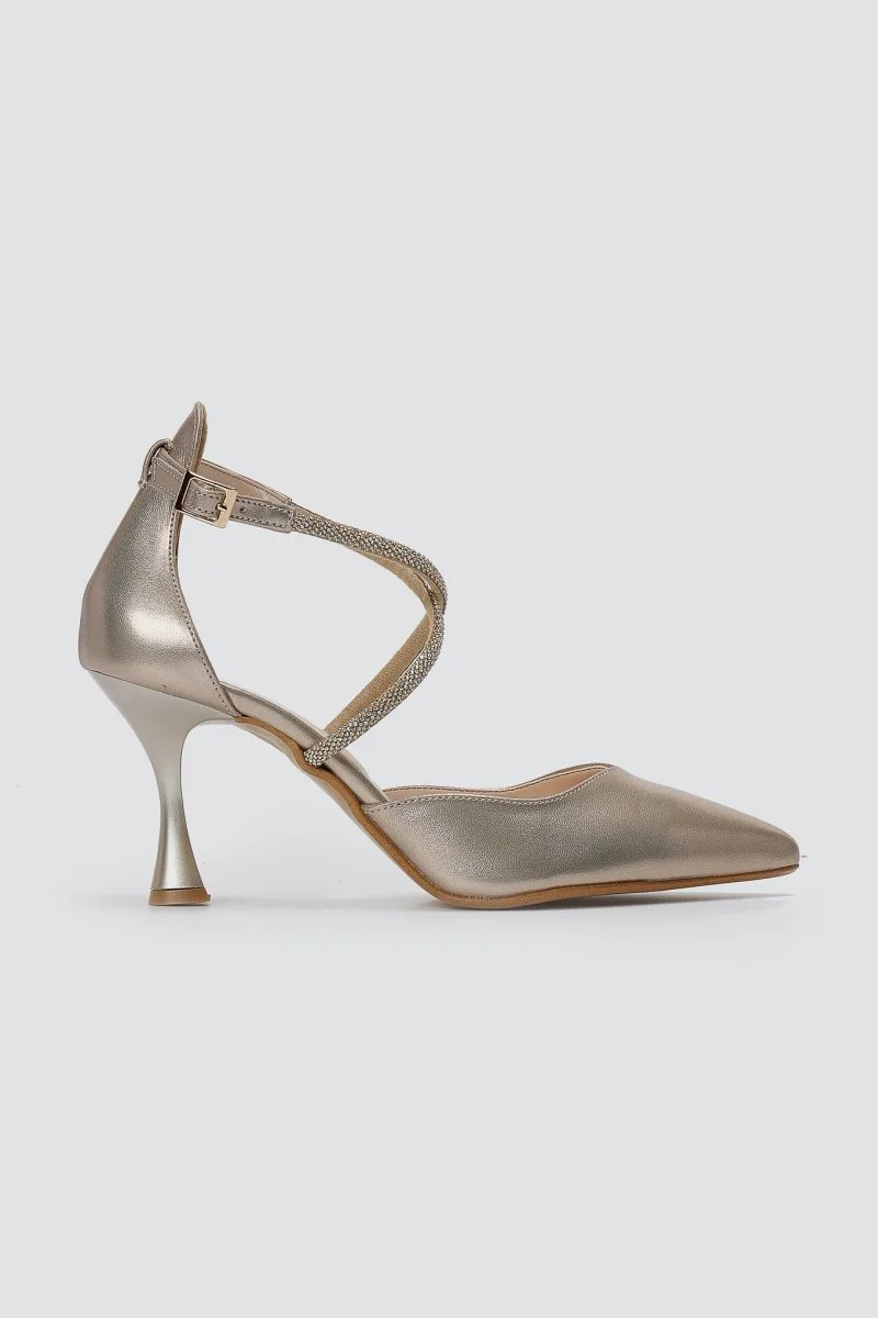 TFP Pointed Toe Pumps - 717 - Sand Matte