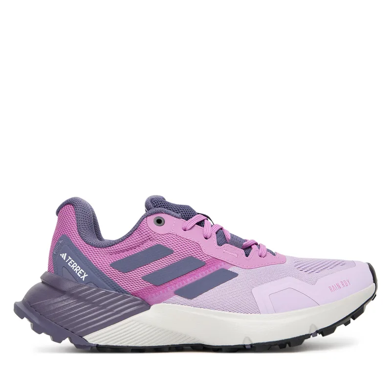 Παπούτσια για Τρέξιμο adidas Terrex Soulstride RAIN.RDY Trail JR7070 Μωβ