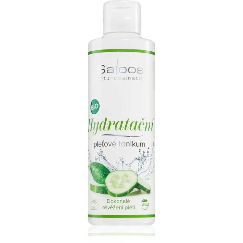 Saloos Hydration ενυδατικό τονωτικό προσώπου με αγγούρι και αλόη- βέρα 200 ml