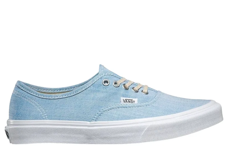 Sneaker Vans Low Ua Authentic Slim Chambray VN000XG6ATX1-Blue-True White