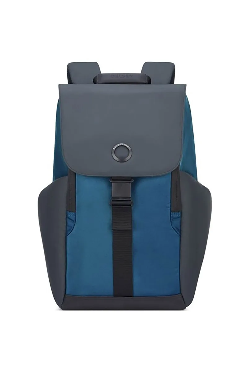Delsey unisex σακίδιο πλάτης με flap κλείσιμο και θήκη για laptop 15,6" "Securflap" - 202061002
